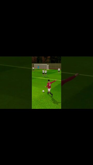 MESSI AMAZING FREE KICK DLS #shorts #fifa22 #efootball2022 #dls22 #dls #fifa16