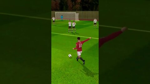 MESSI AMAZING FREE KICK DLS #shorts #fifa22 #efootball2022 #dls22 #dls #fifa16