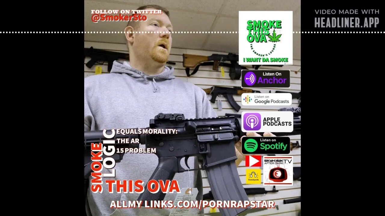 Smoke This Ova: Morality Equals Logic: The AR 15 Problem
