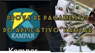 PROVA DE PAGAMENTO DO APLICATIVO KAMPAR