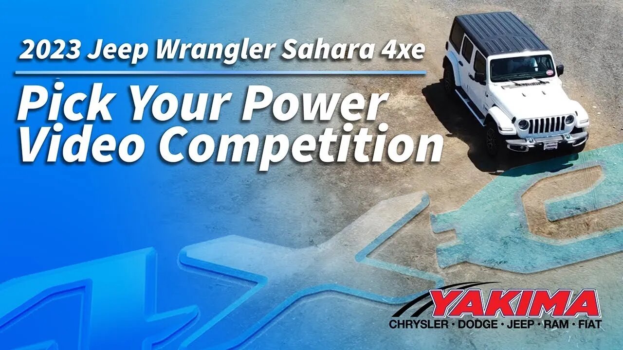 2023 Jeep Wrangler 4xe "Pick Your Power" competition video | Pepe For You