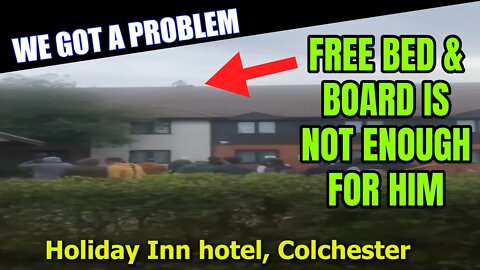 Illegal Immigrant Climbs Hotel Roof & Threatens To Jump During Protest About Free Everything