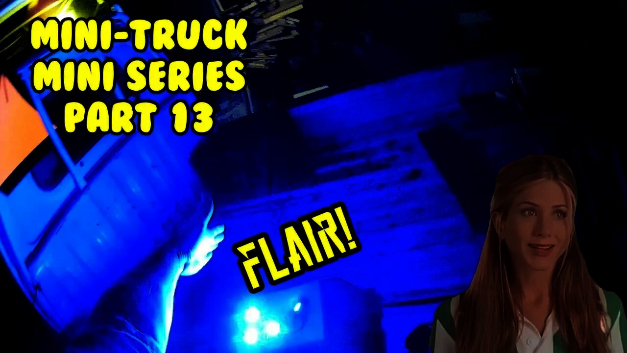 Mini Truck (SE01 EP13) FLAIR, rock lights install LED light bar, test impressions Daihatsu HiJet