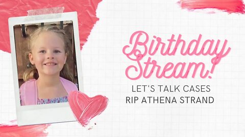 Its My Birthday! Come Talk Cases With Me #athenastrand