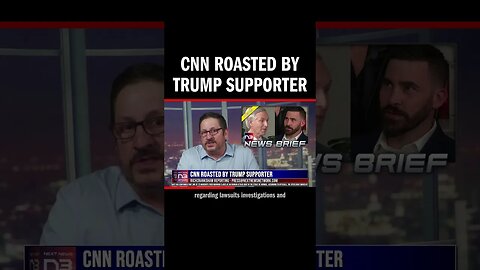 CNN Roasted by Trump Supporter