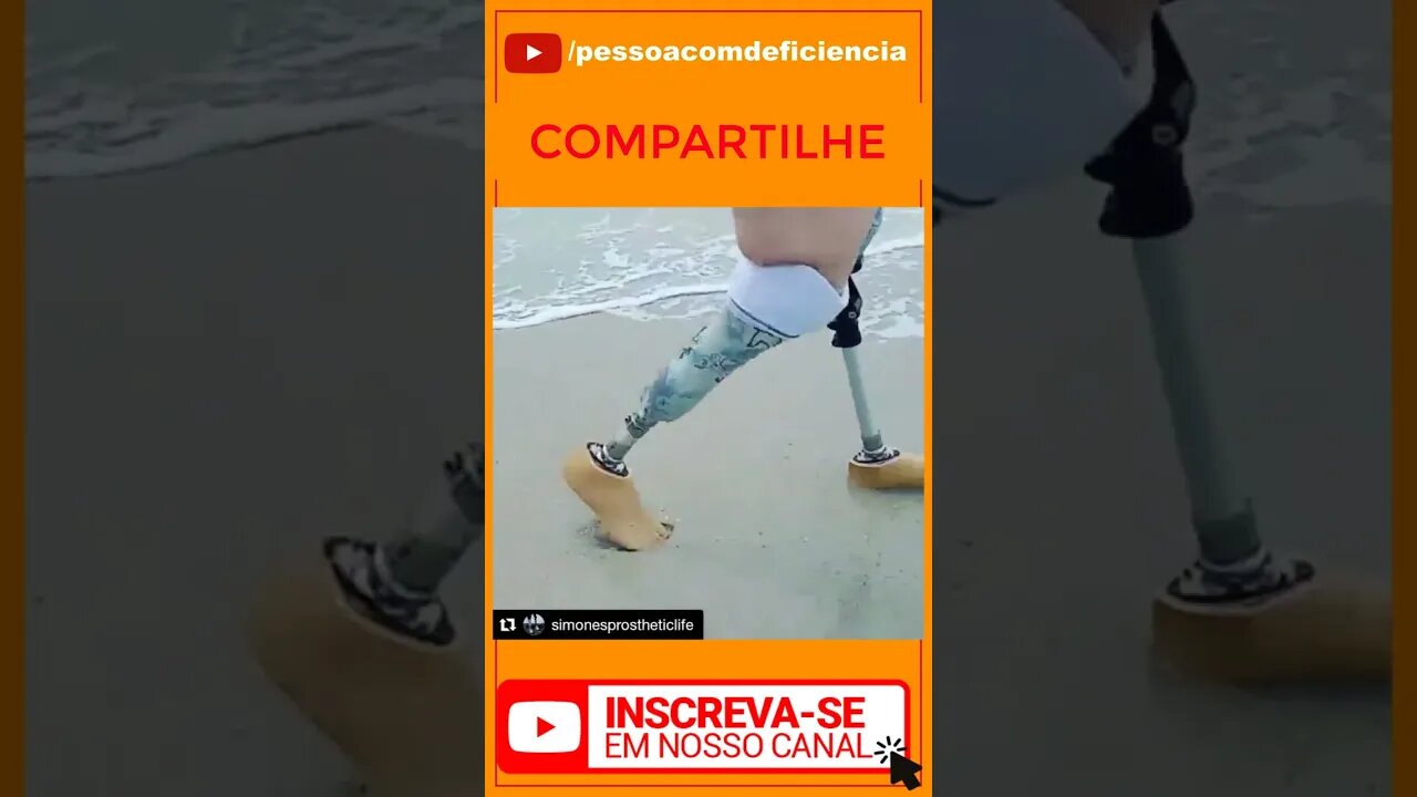 Vamos ver se o youtube vai mostrar este vídeo sobre Pessoa com deficiência