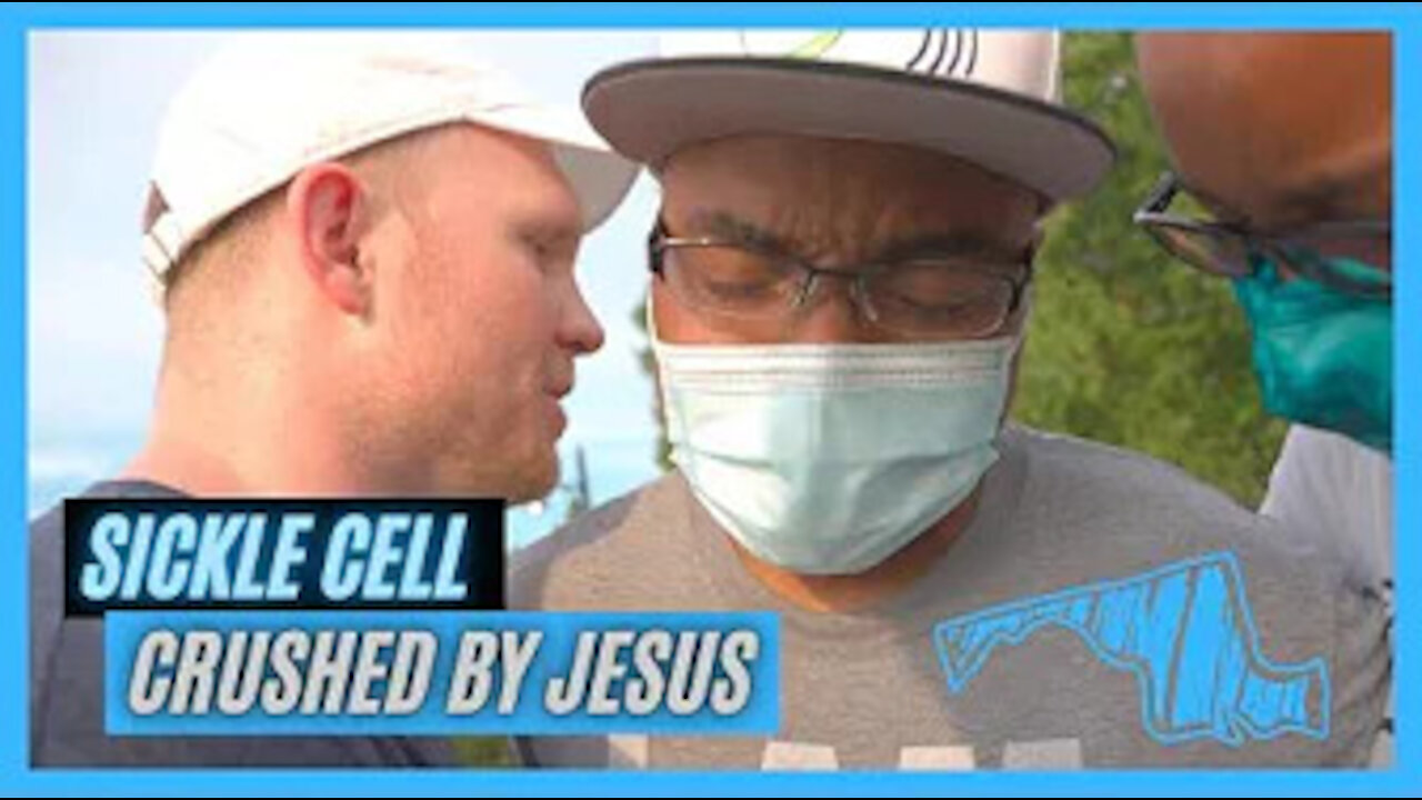 JESUS HEALED A MAN OF SICKLE CELL ANEMIA AT THE REVIVAL MEETING IN NATIONAL HARBOR, MARYLAND!!!