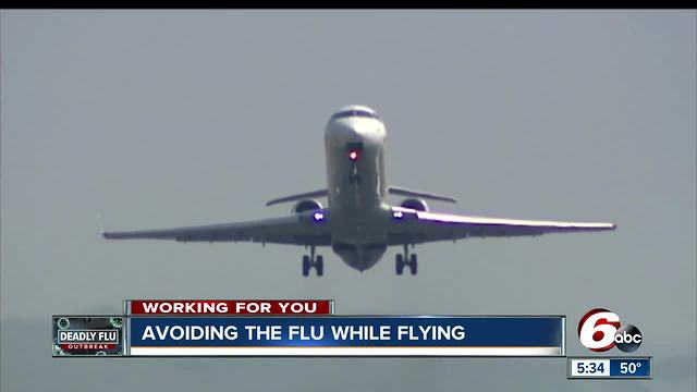 Flying Flu-Free: Ways to avoid catching the flu bug on a plane