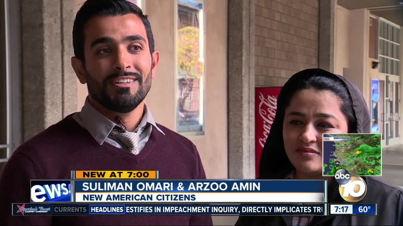 New citizens sworn in at naturalization ceremony