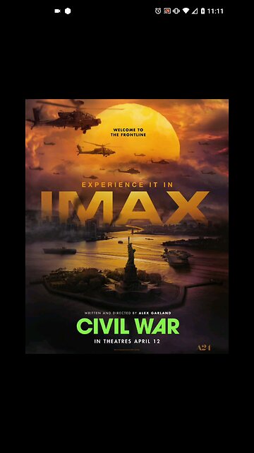 New Poster For "Civil War" Out April 12th
