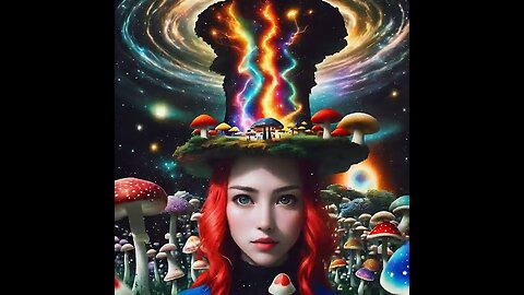 Cosmic Mushrooms (Visuals) #trippyvisuals #cinematic