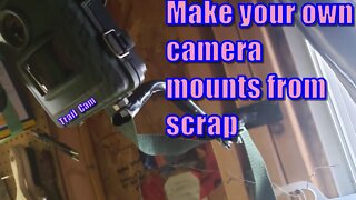 How to make your own camera mounts. #camera #mount #diy
