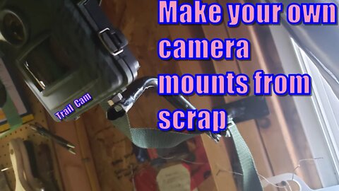 How to make your own camera mounts. #camera #mount #diy
