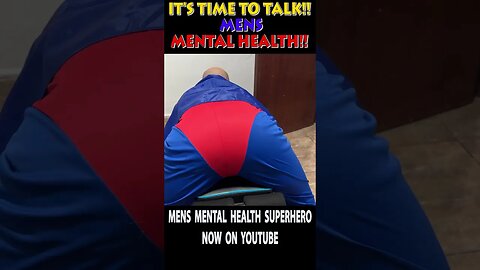 Men's Mental Health Superhero #shorts