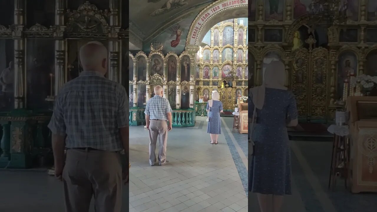 Inside of a Russian Orthodox Church (Astrakhan, Russia) #russia #orthodoxchurch #russianchurch