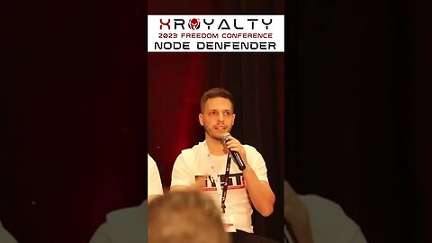 The Node Defender! Come to our 2023 Freedom Conference to hear him speak! #shorts #xrp #motivation