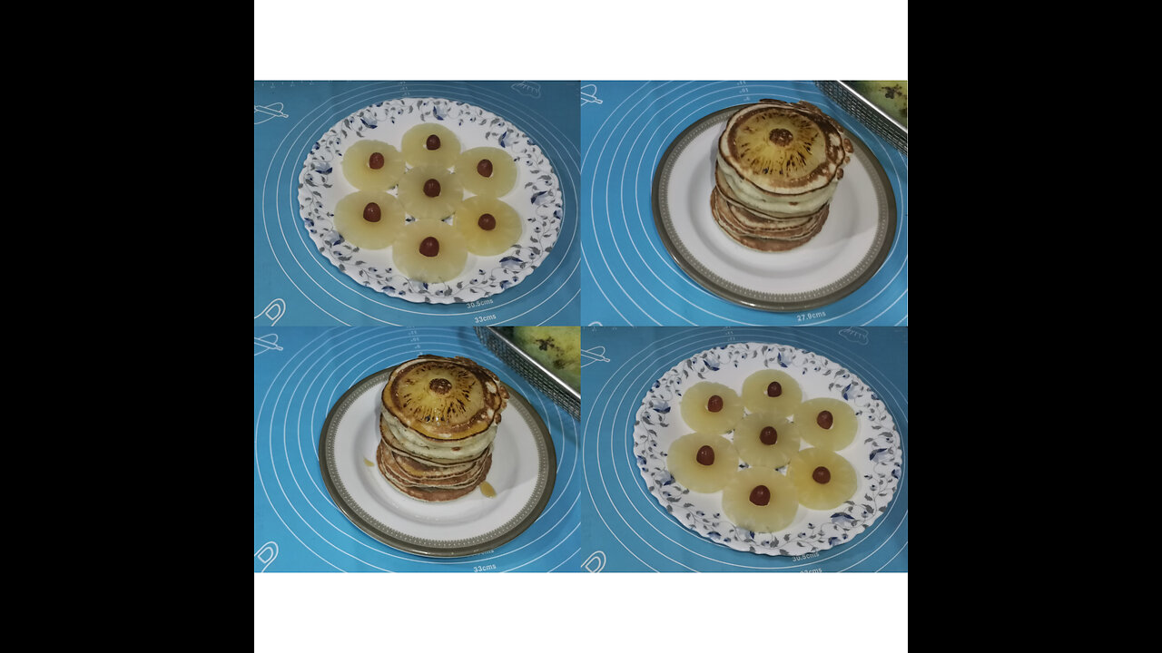 Pineapple pancakes recipe