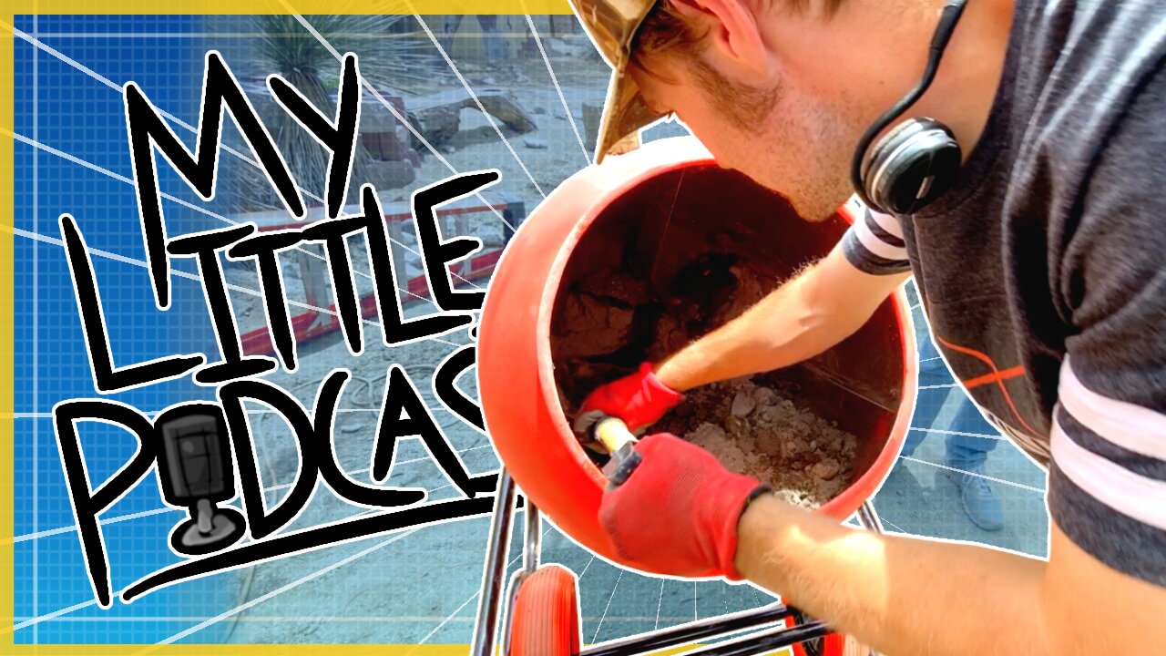 Mixer, Stone Sink & Weight from Pallets in the Van! | Episode 73 | My Little Podcast