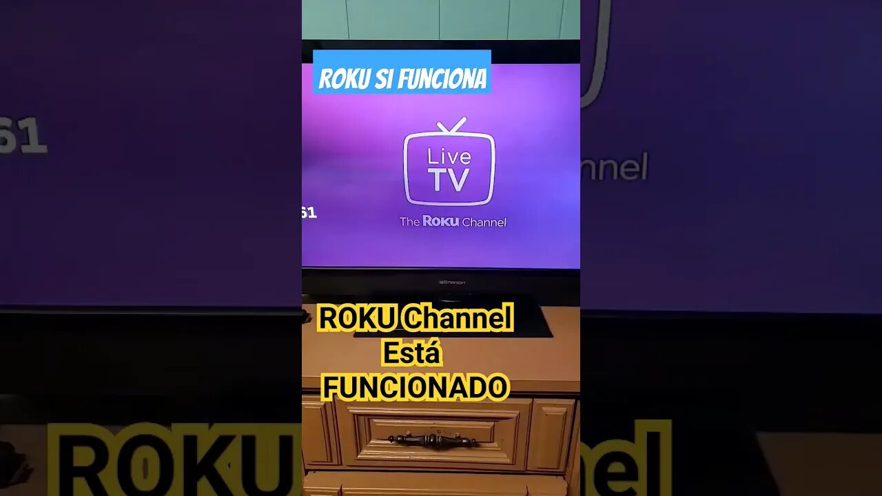 Las Apps de Roku si funcionan. #shorts #tubi #roku