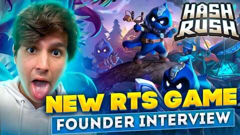 HASHRUSH PLAY TO EARN RTS - FOUNDER INTERVIEW