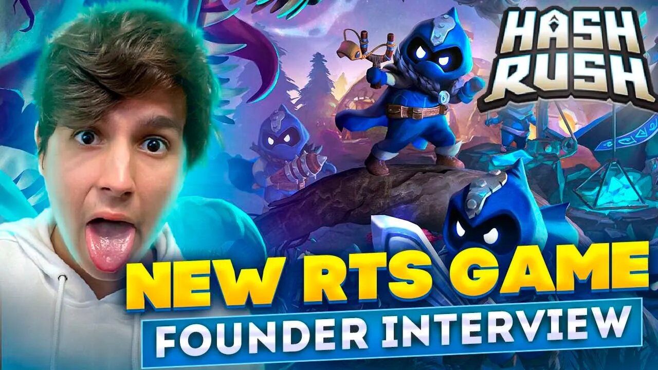 HASHRUSH PLAY TO EARN RTS - FOUNDER INTERVIEW