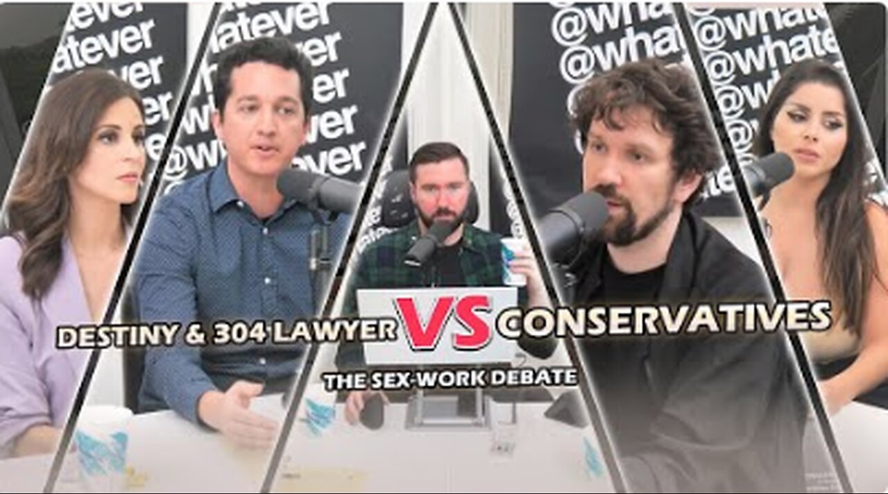 Destiny & 304 Lawyer debate sex work with Lila Rose and Trent Horn - EPIC!