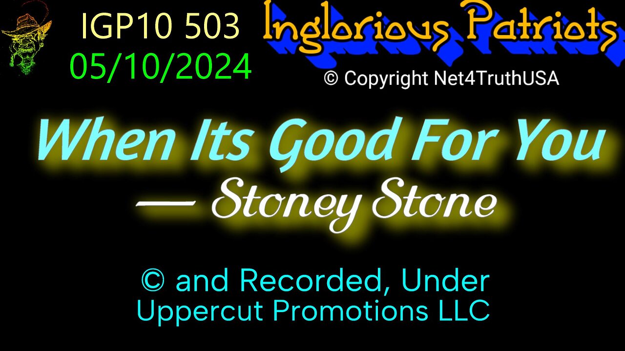 IGP10 503 - When Its Good For You - Stoney Stone