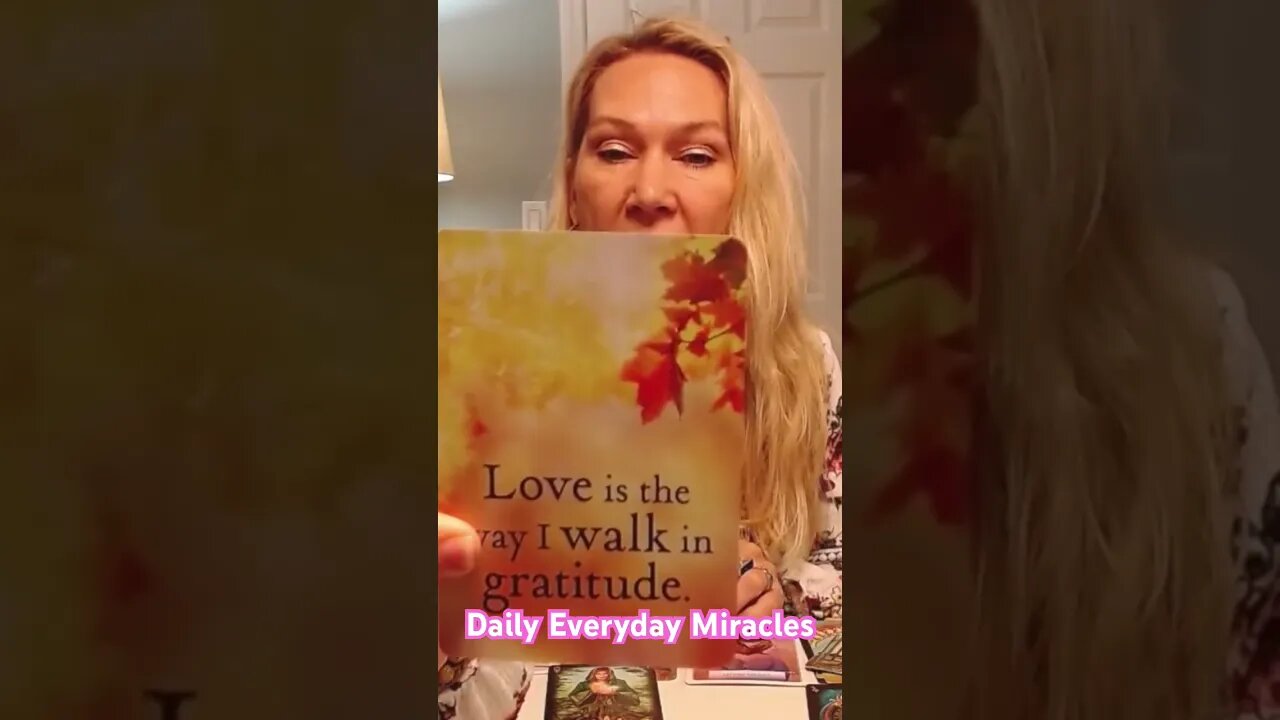 Daily everyday miracles #acim #acourseinmiracles #everydaymiracles #healing