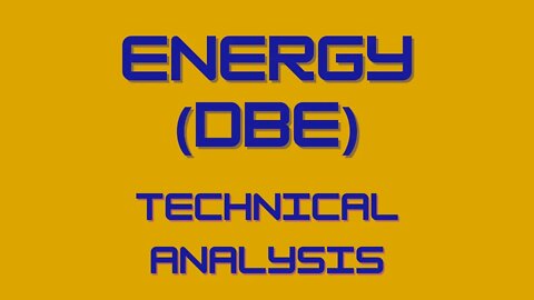 Invesco Energy (DBE) Technical Analysis | Energy Prices Look Like They Want To Go Higher - Targets?