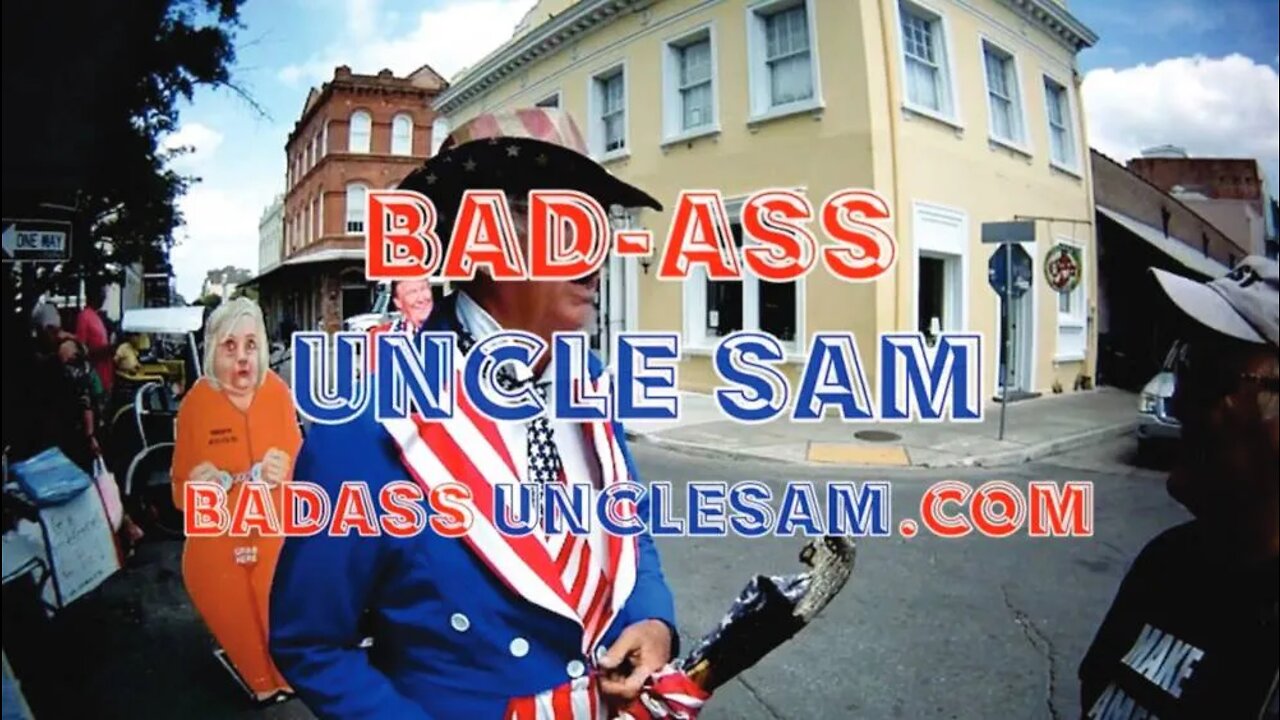 BAD ASS UNCLE SAM BEAT UP IN NEW ORLEANS!