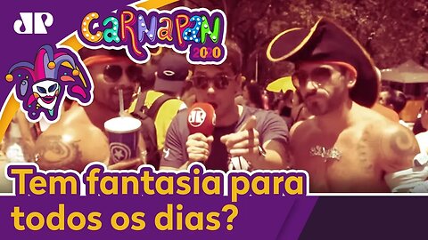 TEM FANTASIA PARA TODOS OS DIAS DO CARNAVAL? | CARNAPAN