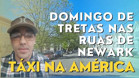 Tretas de um taxista ao vivo em Newark New Jersey USA!