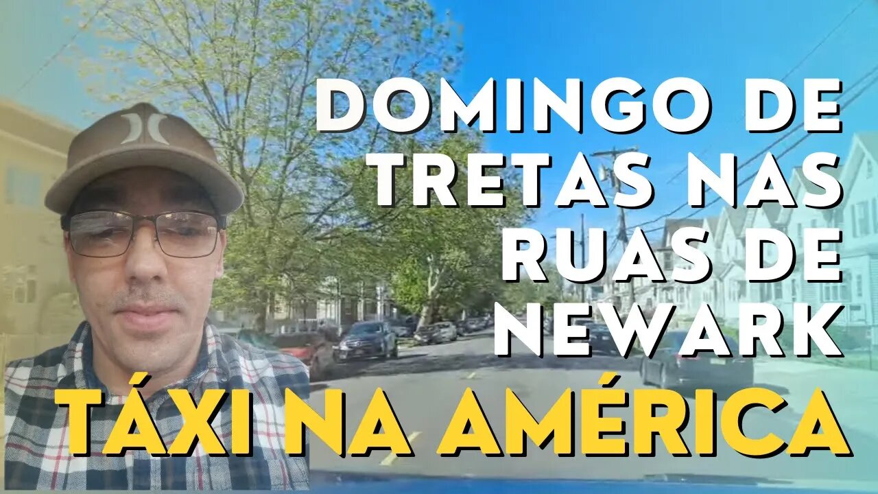 Tretas de um taxista ao vivo em Newark New Jersey USA!