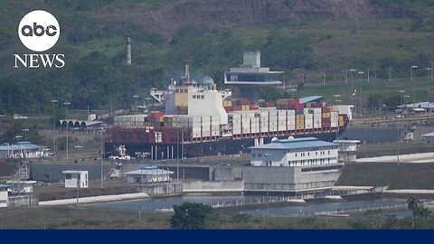 President-elect Trump threatens to try to take back US control of the Panama Canal