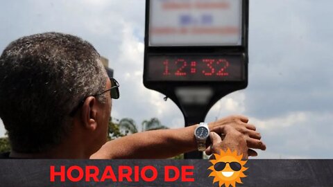 HORARIO Verão MUDOU OU NAO?