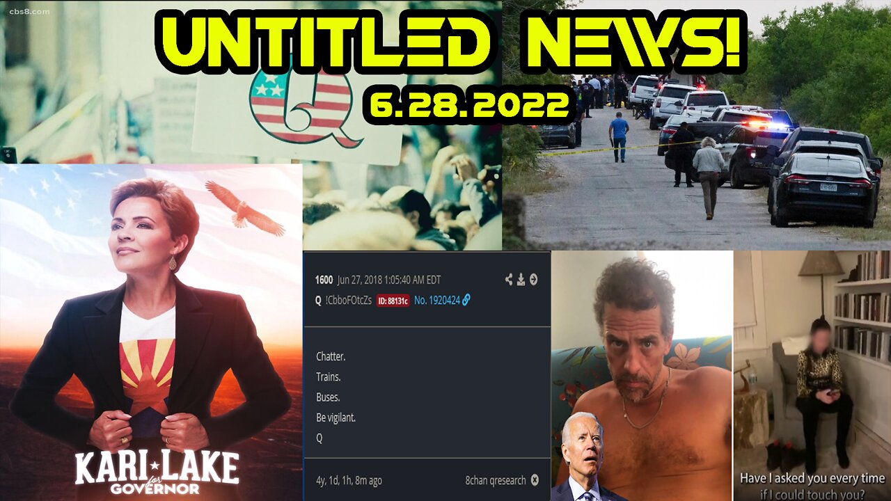 CNN on Q, 46 Dead in Trailer, Kari Lake, Joe paid for Hunter Escorts. 22 Dead in Pub