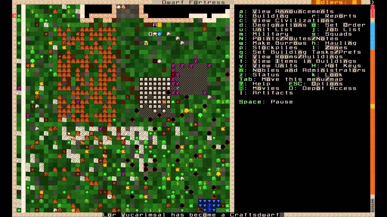 Dwarf Fortress Scarletrocks part 16 - Defenses [let's play]