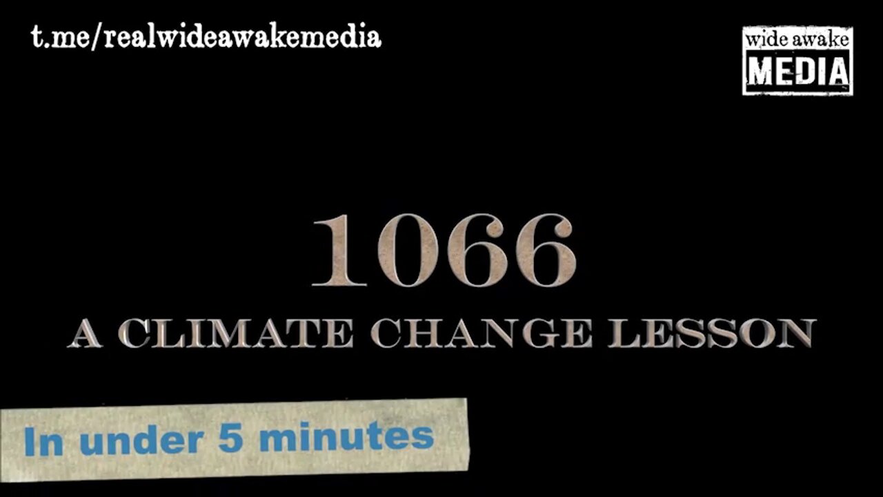 1066 - A Climate Change Lesson