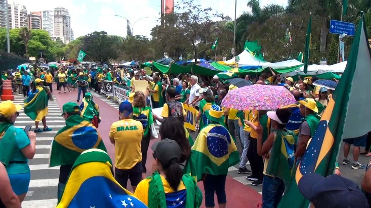 URGENTE: SÃO PAULO É GIGANTE NAS MANIFESTAÇÕES E NÃO TEM VOLTA, DIA IMPORTANTE PARA OS PATRIOTAS.