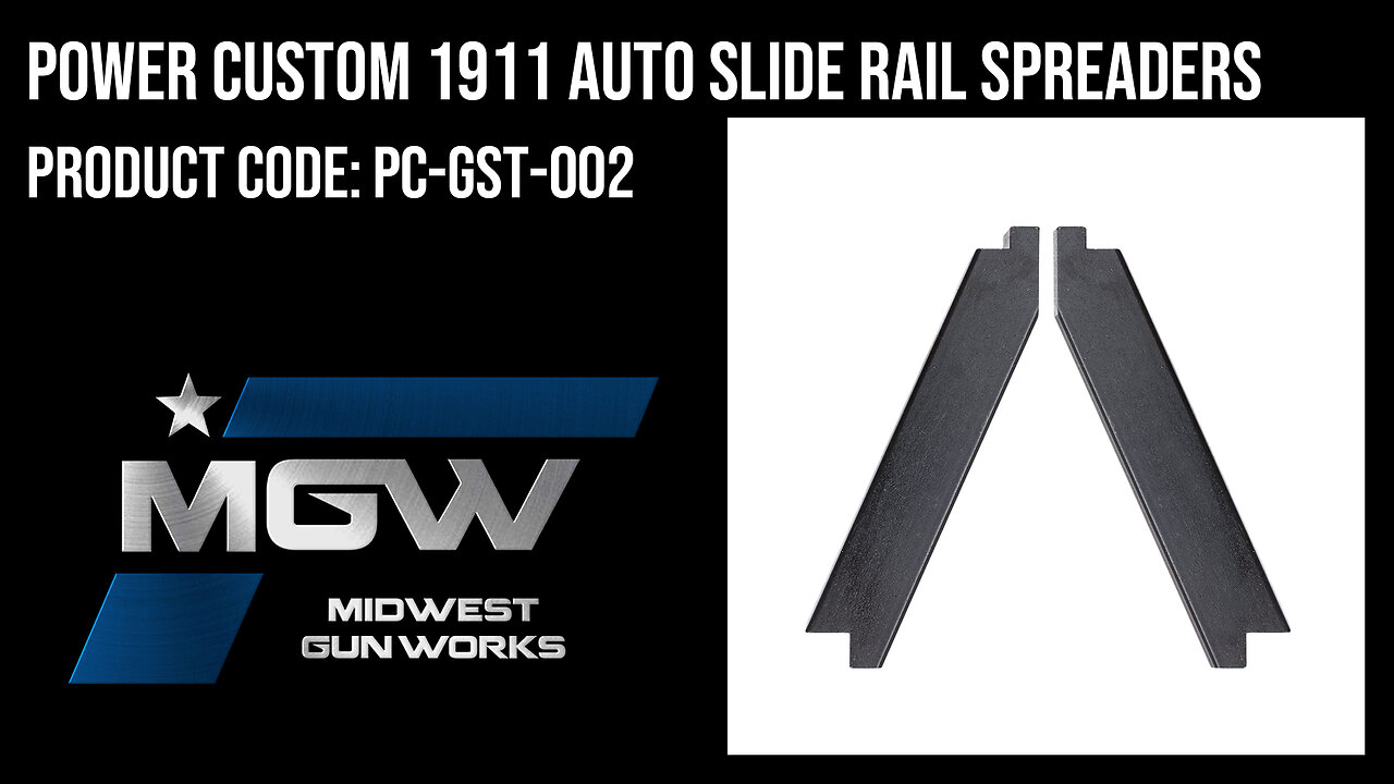 Power Custom 1911 Auto Slide Rail Spreaders - PC-GST-002