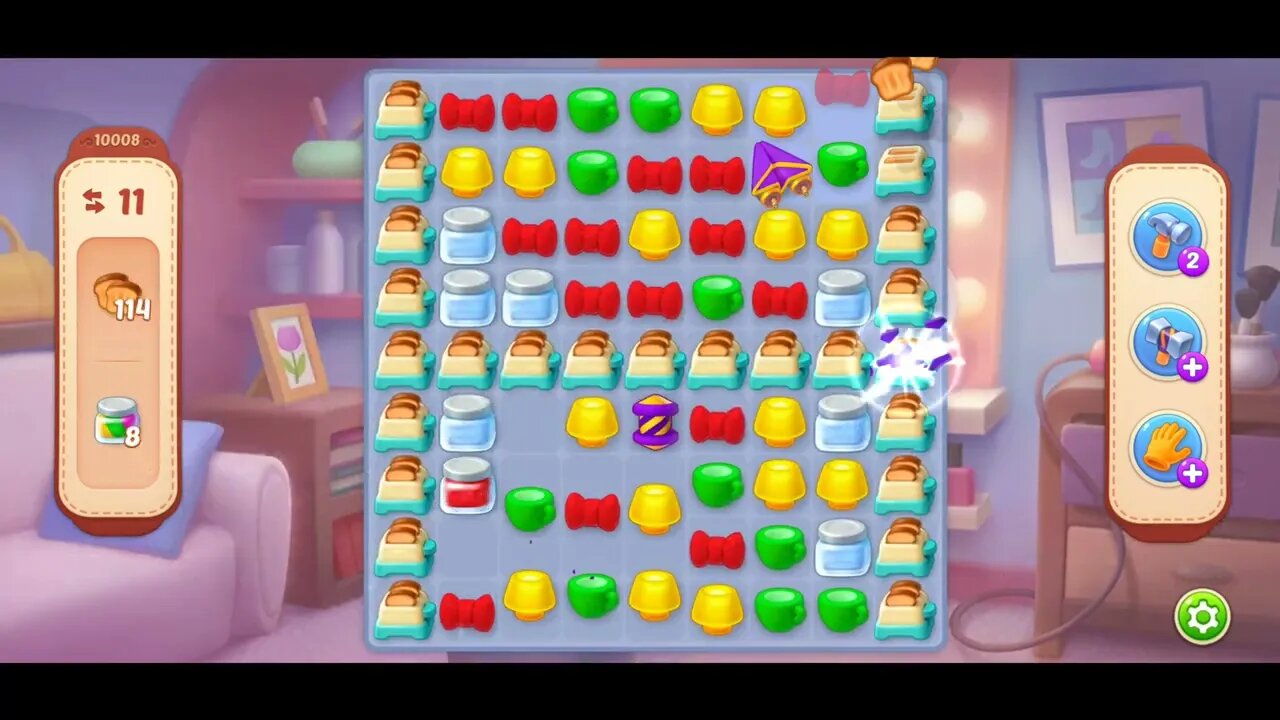 Playrix Homescapes Gameplay Walkthrough Level 10008