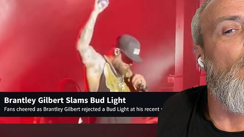 Bud light Opinion N Brantley Gilbert Smashes Beer