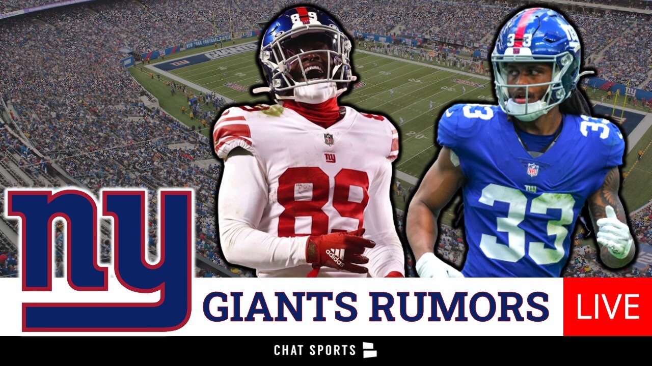 NY Giants Rumors & News LIVE: Sign Landon Collins? + 3 Giants Breakout Candidates Ft. Kadarius Toney