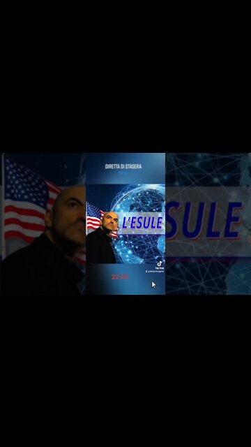 #DirettaDiStasera Mercoledì 26 ottobre ore22:00 @L'ESULE CANALE UFFICIALE - THE LEO ZAGAMI SHOW