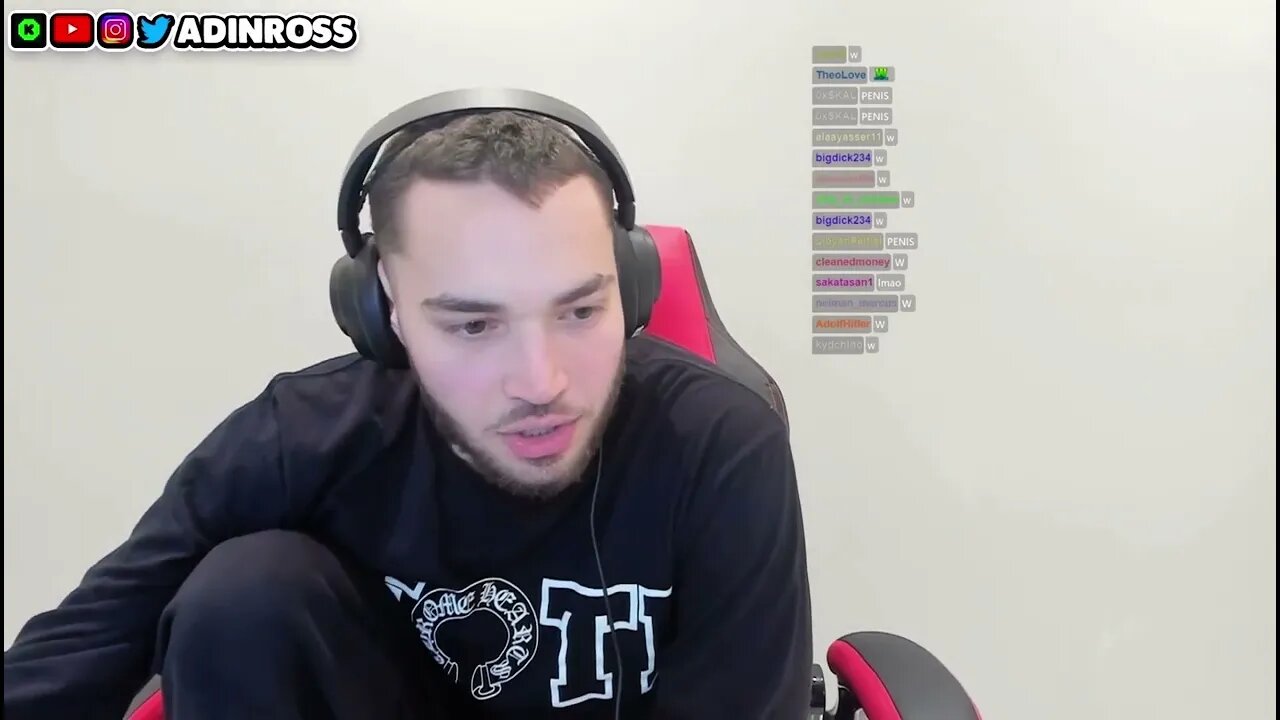 Adin Ross says he’s Worried About iShowSpeeds Health