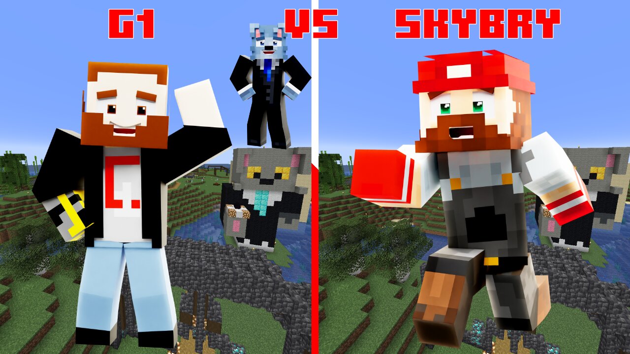 We Competed In Minecraft Challenges For Our Birthday!