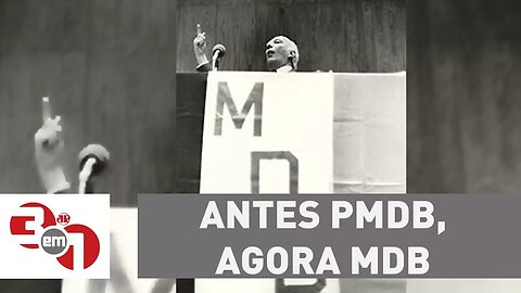 PMDB quer voltar a ser MDB