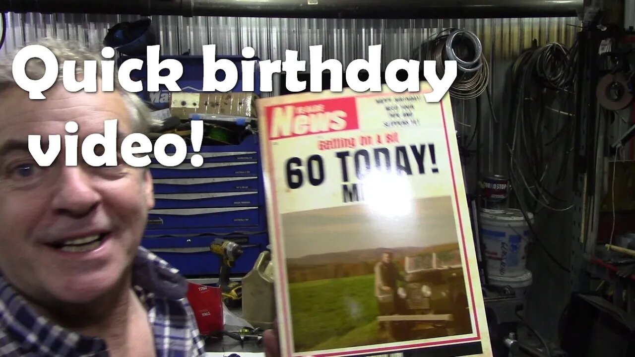 Quick birthday video!