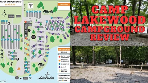 Camp Lakewood Campground Review #rvlife #campgroundreview
