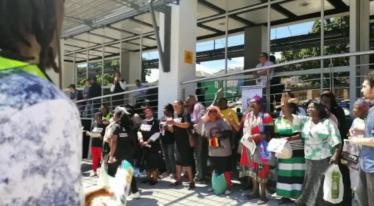 SOUTH AFRICA - Cape Town - Unite Behind Protest at NPA (Video) (qP3)